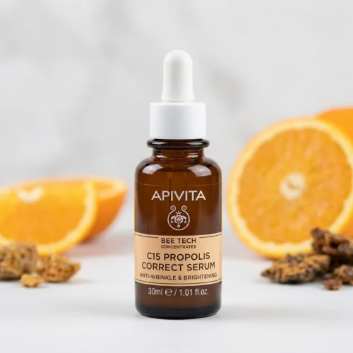 Apivita C15 Propolis Correct Vit. C 15% + Vit. E 1% + Propolis AoX-CR Serum 30 ml + Δώρο 5 Action Eye Serum 5 ml